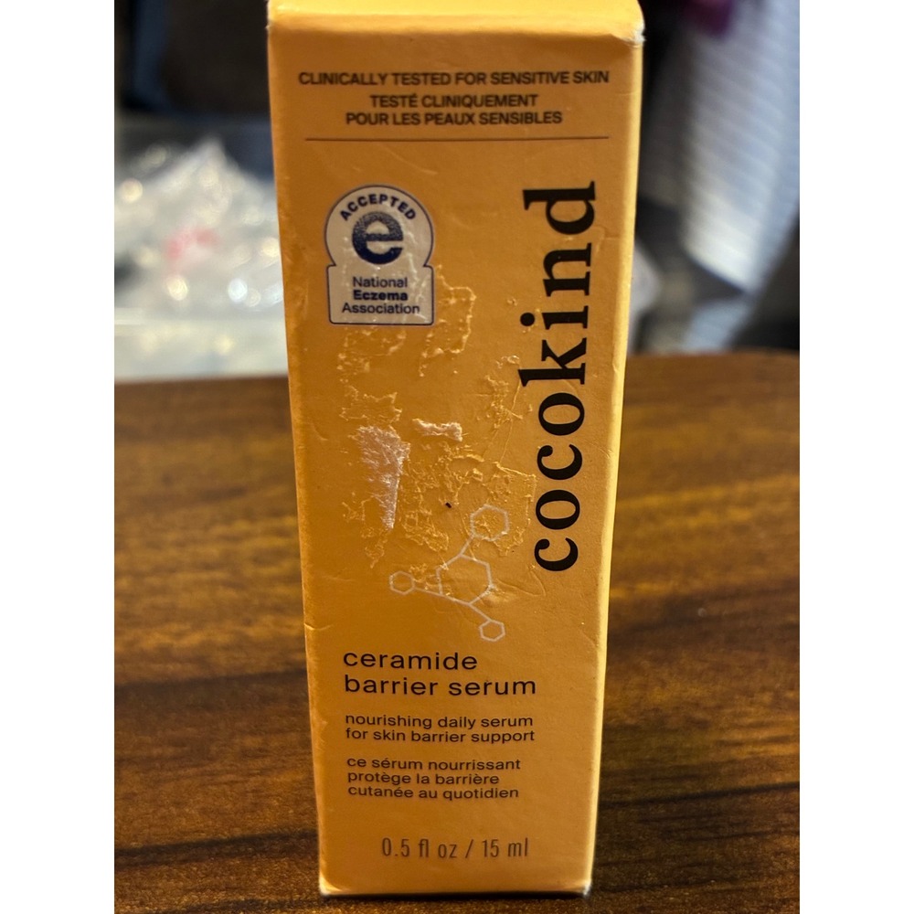 Cocokind Ceramide Barrier Serum 0.5 fl oz 15ml Sensitive Skin Unscented NEW
